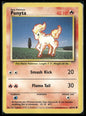 Ponyta #60 - Base Pokémon kort, stand Light Played