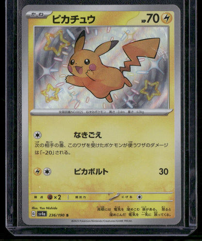 Pikachu #sv4a 236)