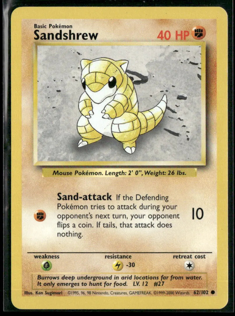 Sandshrew #62